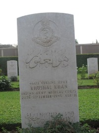 Heliopolis War Cemetery - Khushal Khan, 